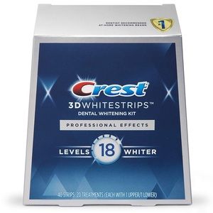 Crest 3d white strips professional effects
